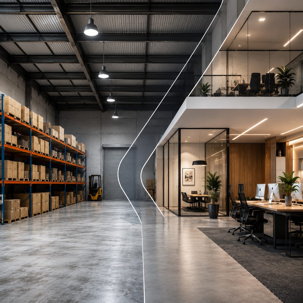Warehouse to Office Conversion in UAE: Smart Space Solutions for Modern Businesses