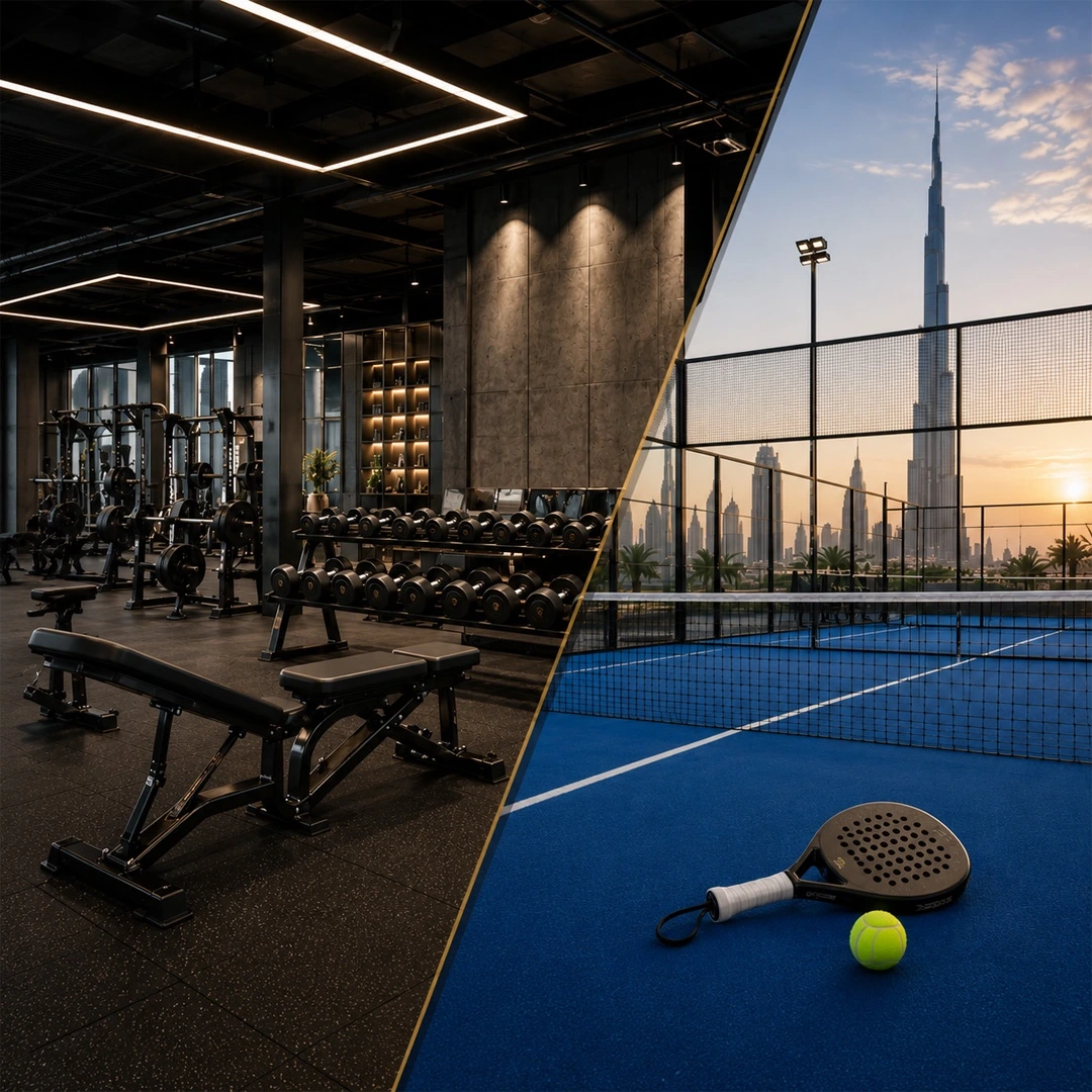 Sports Facility Fit Out in Dubai : What Gyms & Padel Clubs Need to Know
