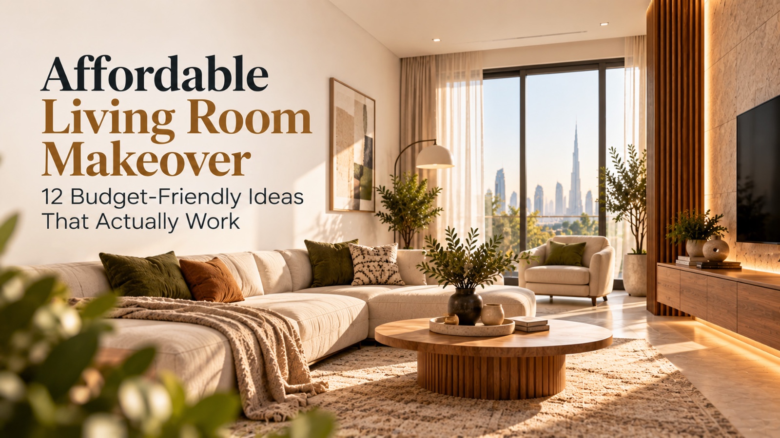 Affordable Living Room Makeover: 12 Budget-Friendly Ideas That Actually Work
