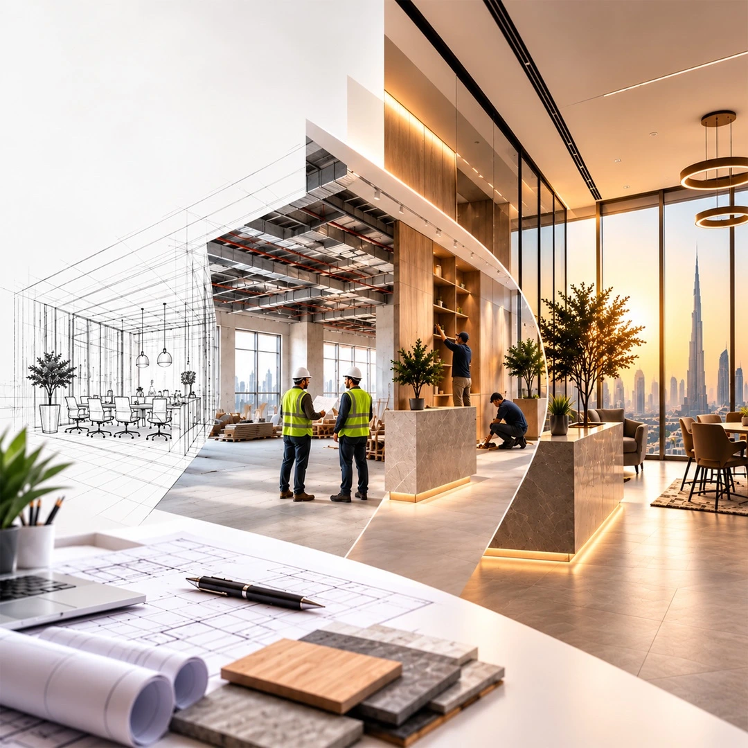 From Concept to Handover: A Step-by-Step Guide to the Fit-Out Process Dubai